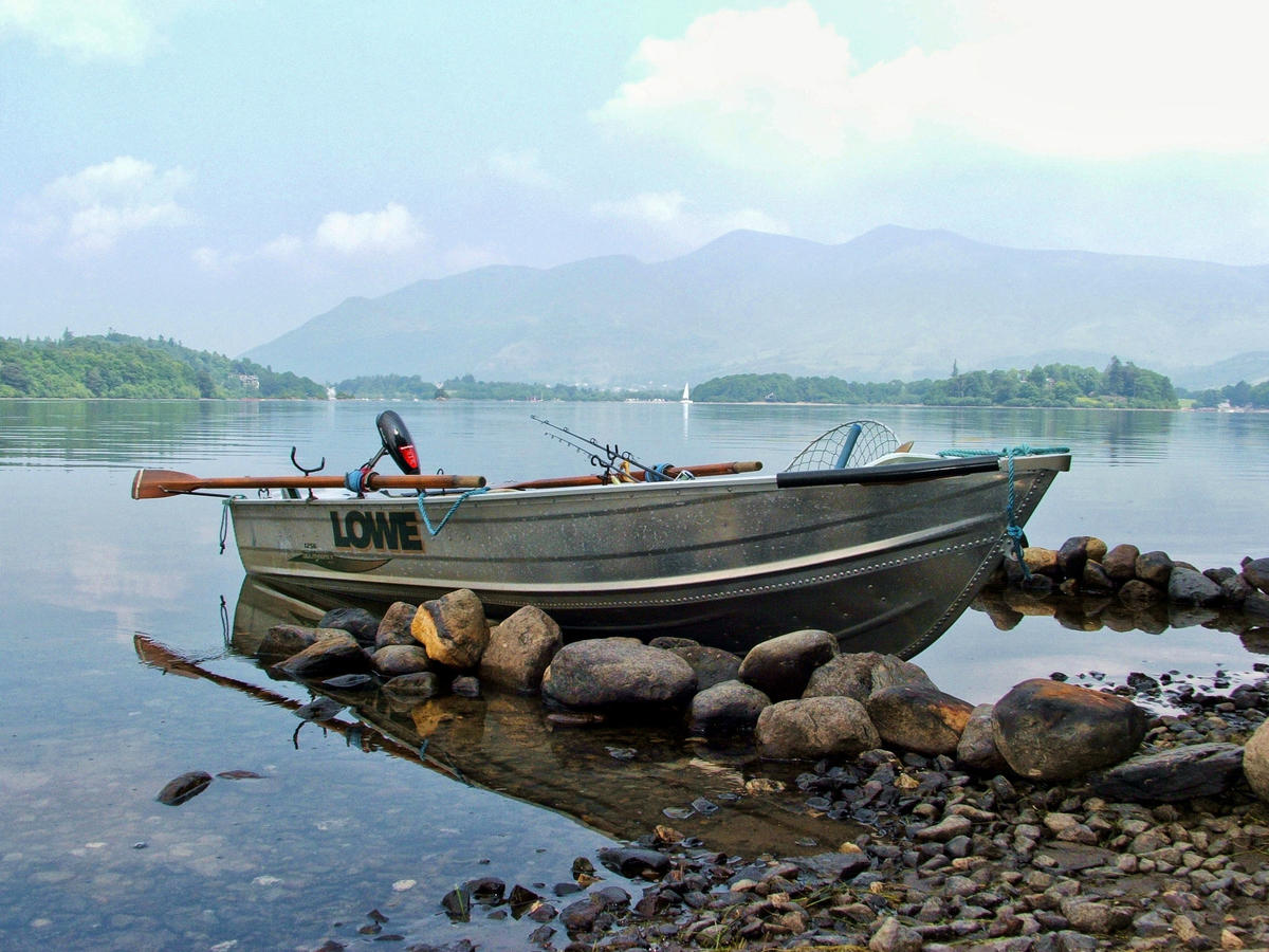 On the water