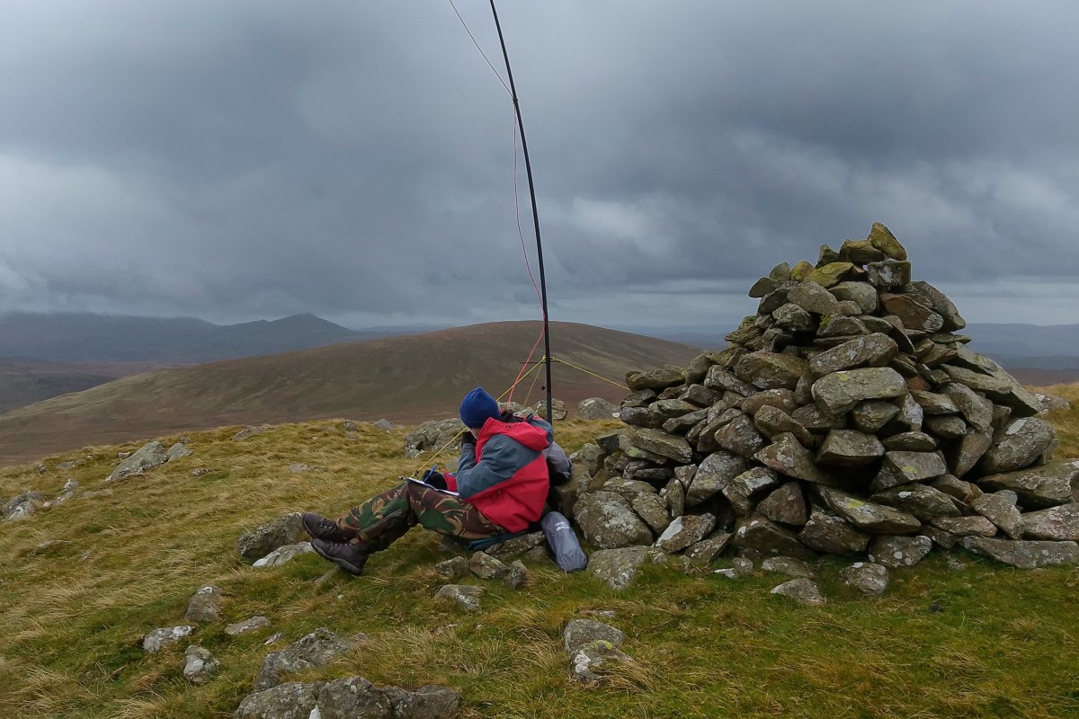 Woodend Height, Wainwright summit, October 2025