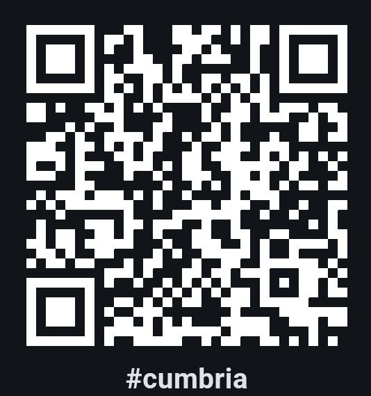 MeshCore QR to join public channel #cumbria